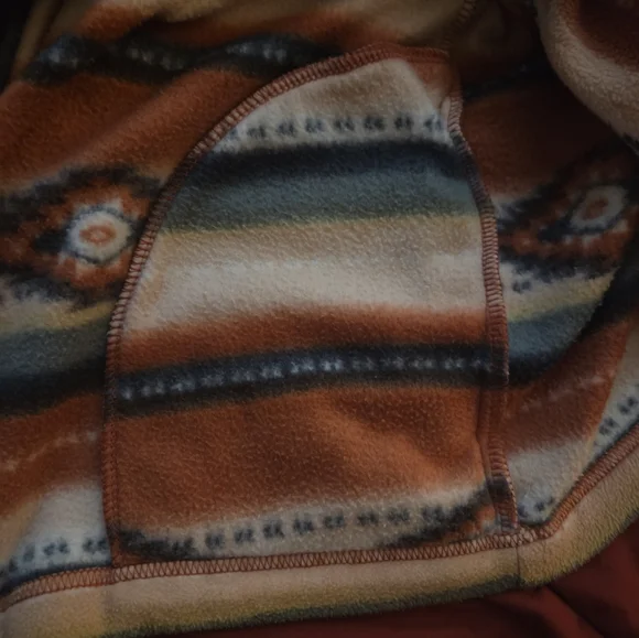 Cotton And Rye Oufitters - Womens Aztec Quarter Zip Fleece - Picture 4 of 6